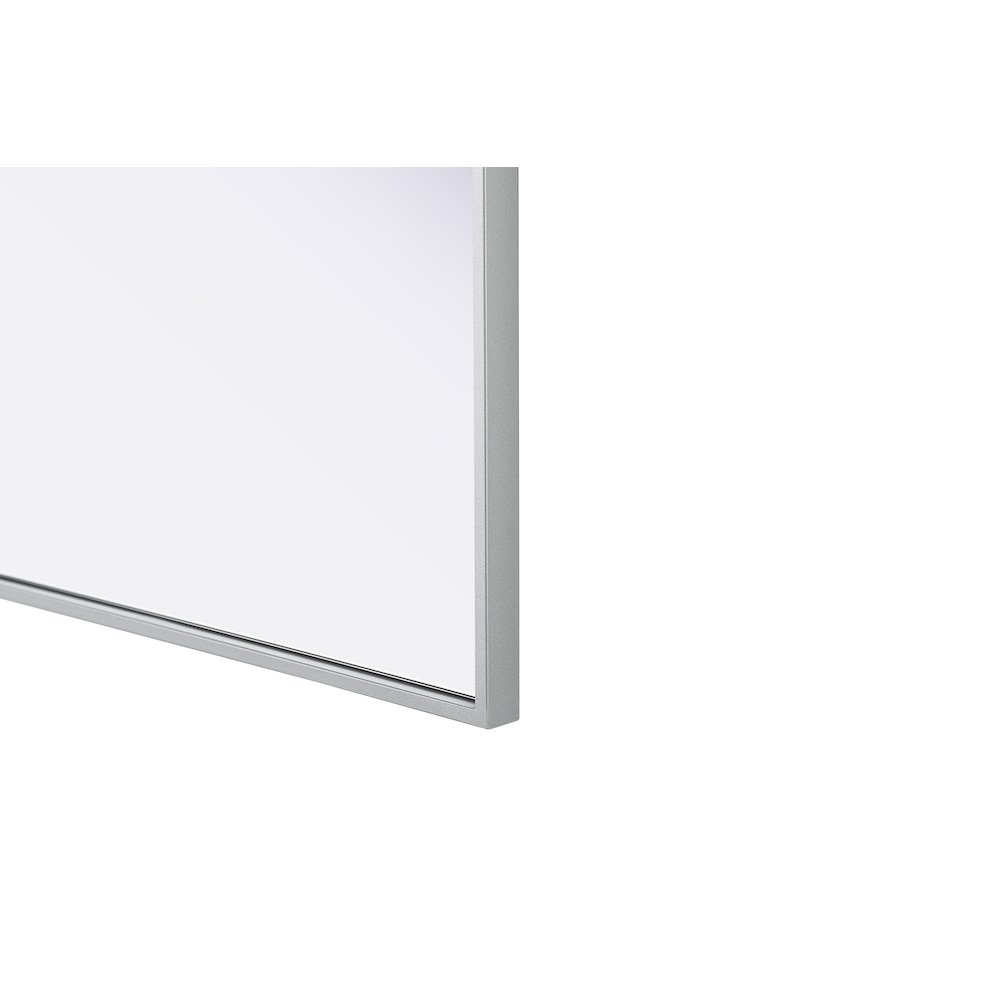 Amoura 27X36 Pivot Mirror In Silver. Picture 13