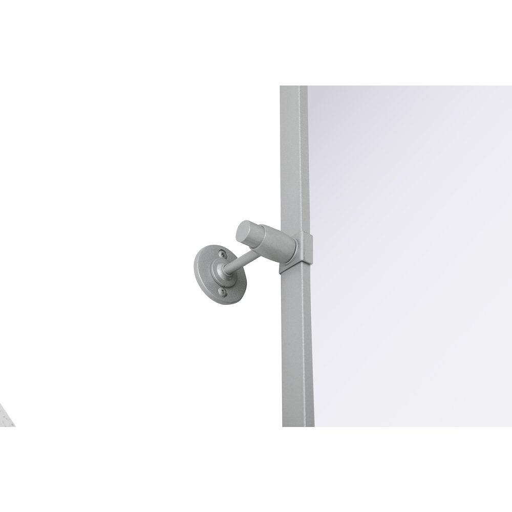 Amoura 27X36 Pivot Mirror In Silver. Picture 14