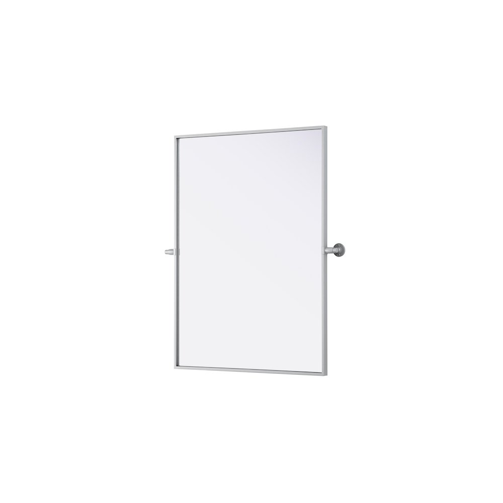 Amoura 27X36 Pivot Mirror In Silver. Picture 4