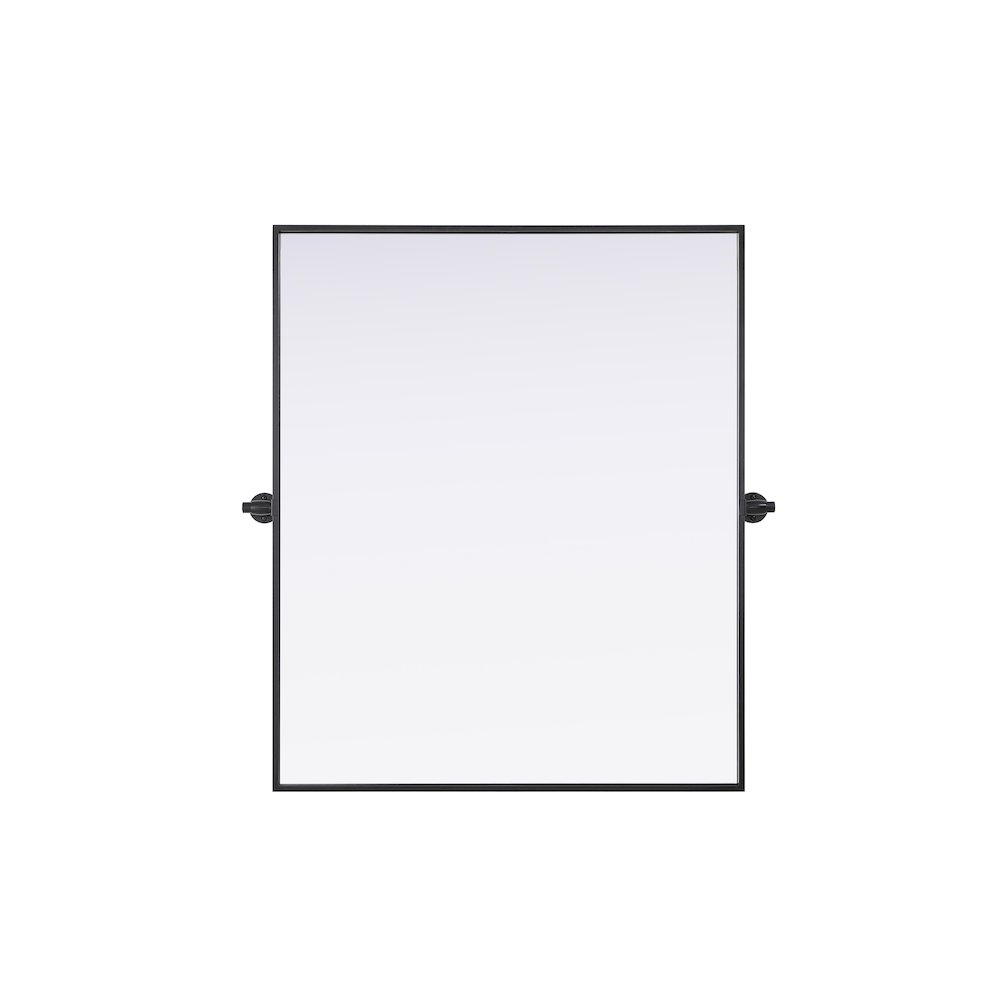 Amoura 30X36 Pivot Mirror In Black. Picture 1