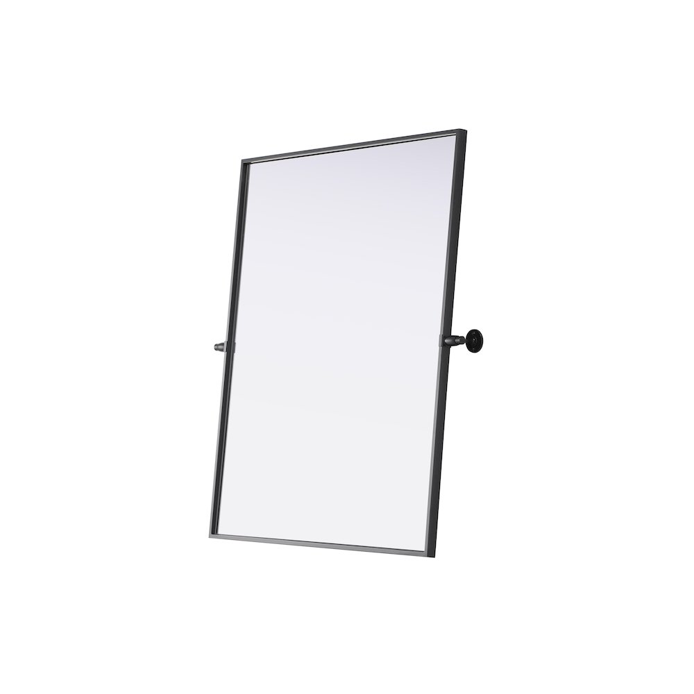 Amoura 30X36 Pivot Mirror In Black. Picture 6