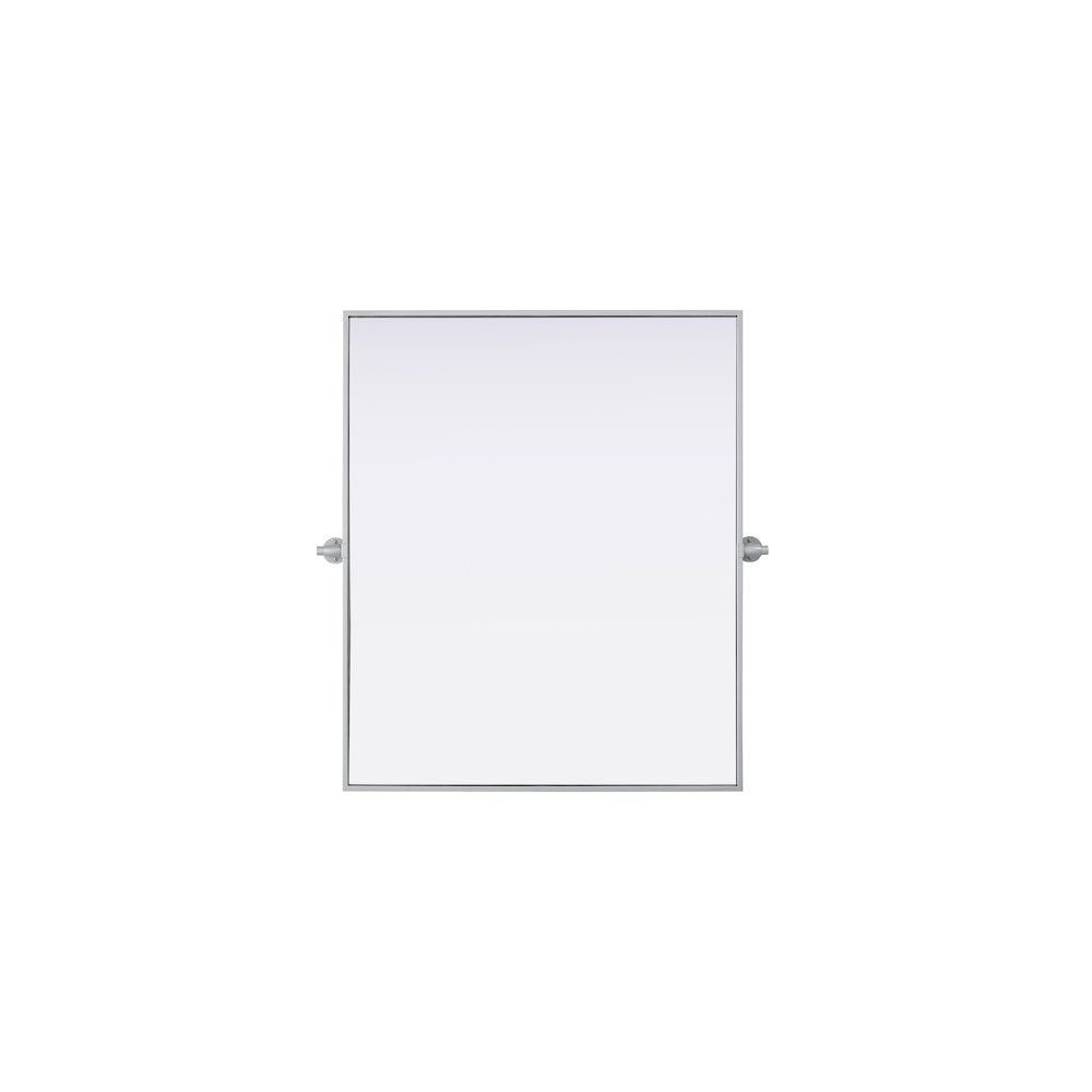 Amoura 30X36 Pivot Mirror In Silver. Picture 1