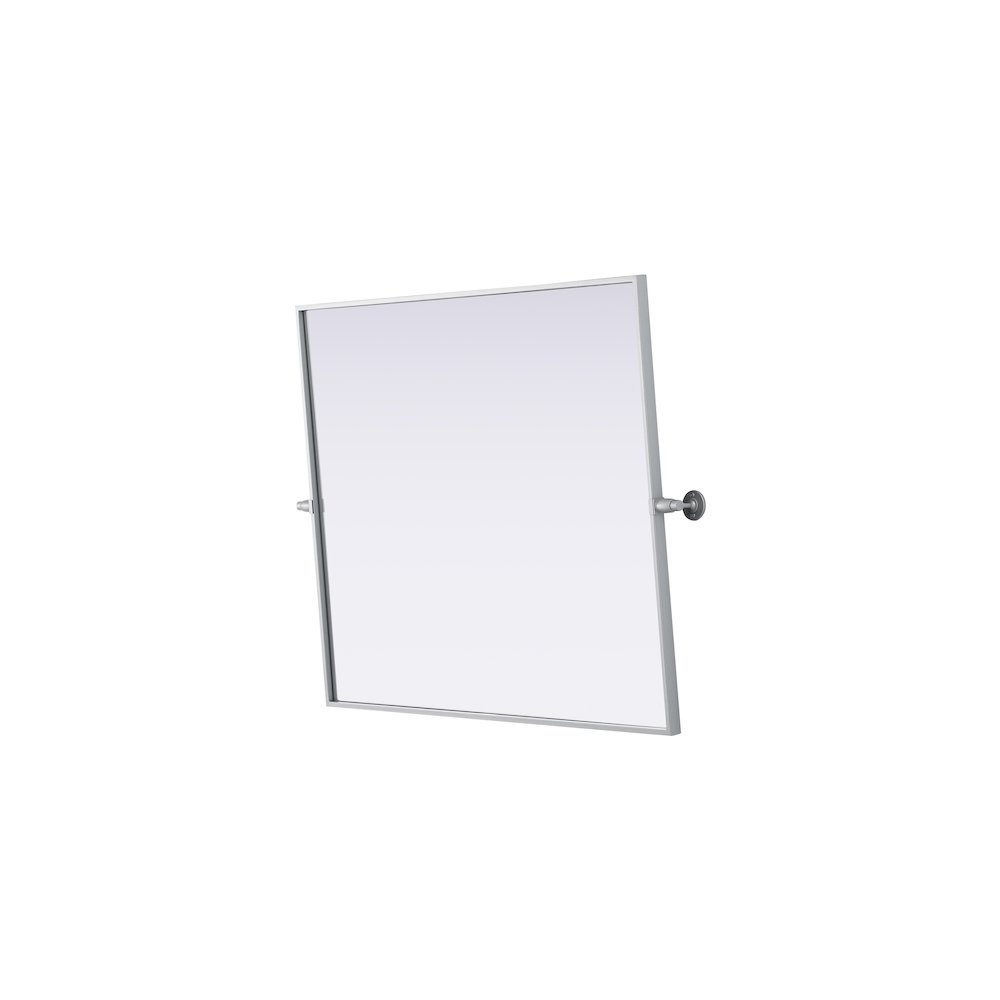 Amoura 30X36 Pivot Mirror In Silver. Picture 11