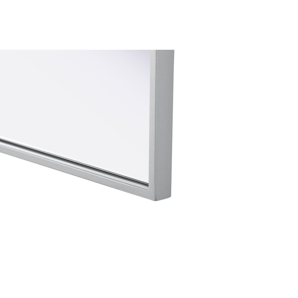 Amoura 30X36 Pivot Mirror In Silver. Picture 14