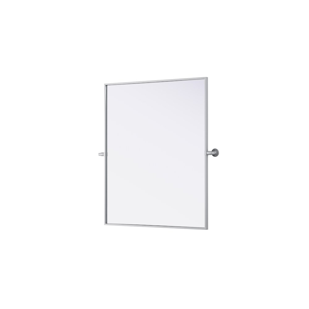 Amoura 30X36 Pivot Mirror In Silver. Picture 4