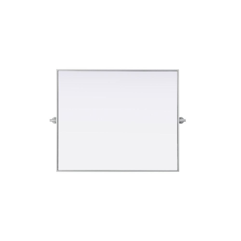 Amoura 30X36 Pivot Mirror In Silver. Picture 7