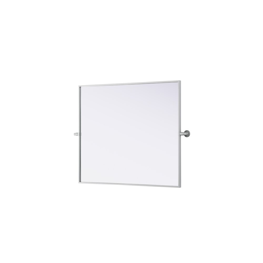 Amoura 30X36 Pivot Mirror In Silver. Picture 10