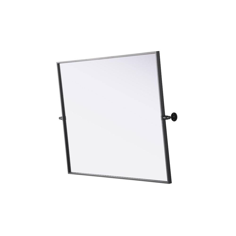 Amoura 40X30 Pivot Mirror In Black. Picture 12