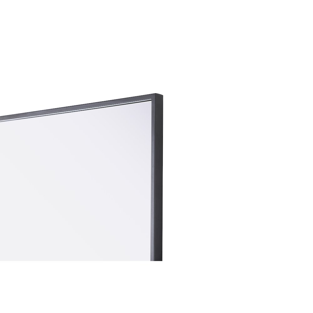 Amoura 40X30 Pivot Mirror In Black. Picture 13