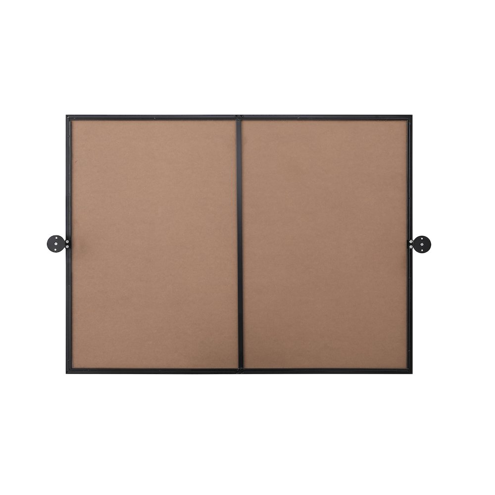 Amoura 40X30 Pivot Mirror In Black. Picture 15