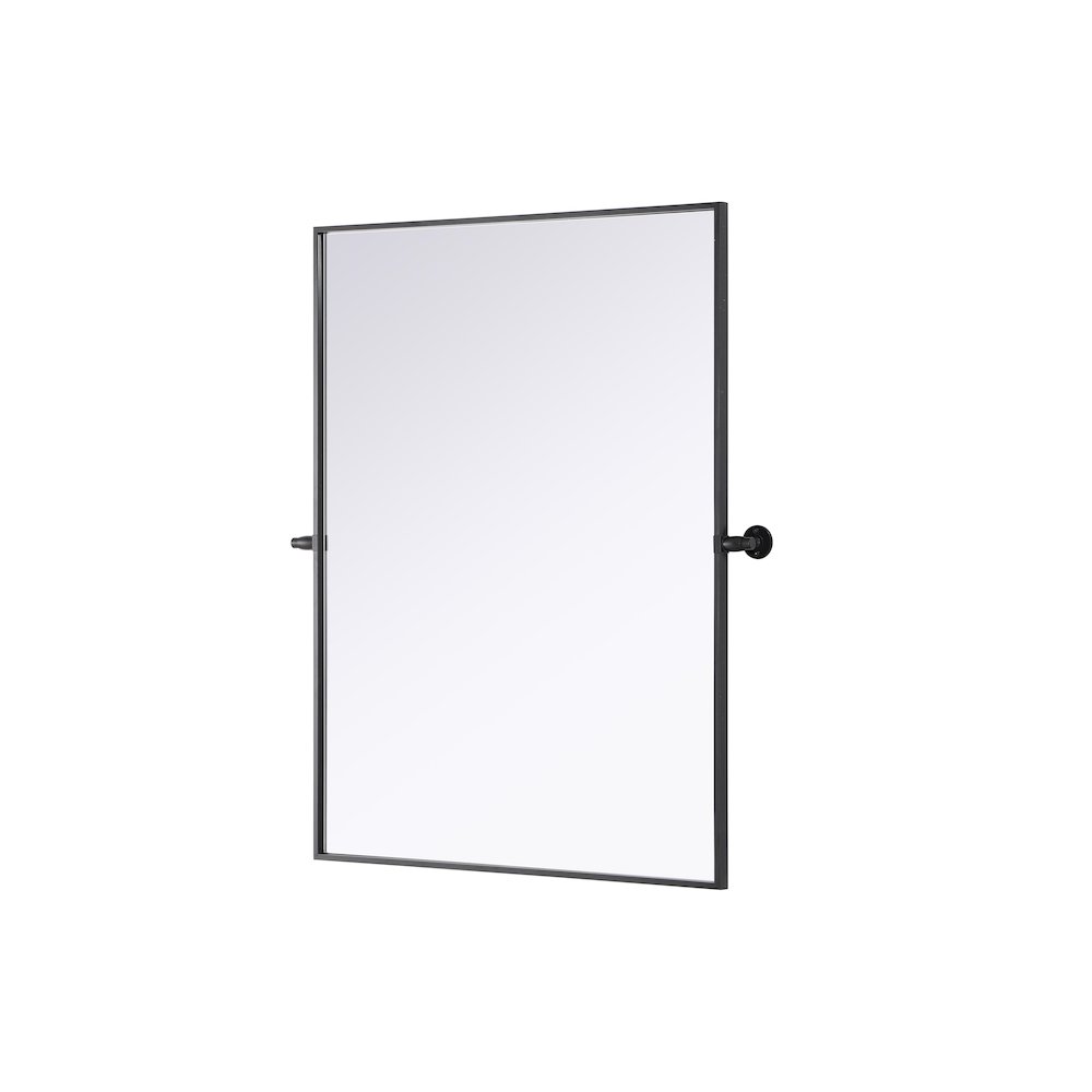 Amoura 40X30 Pivot Mirror In Black. Picture 4