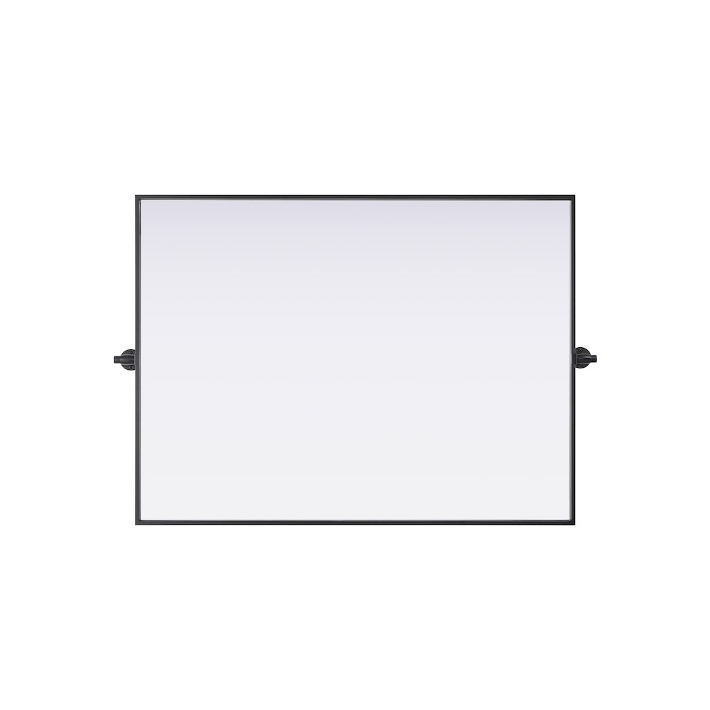 Amoura 40X30 Pivot Mirror In Black. Picture 7