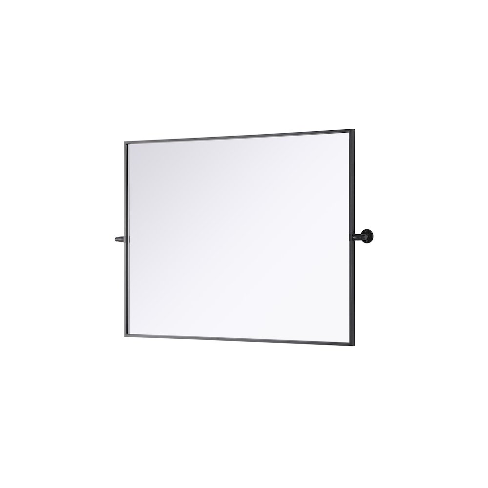 Amoura 40X30 Pivot Mirror In Black. Picture 10