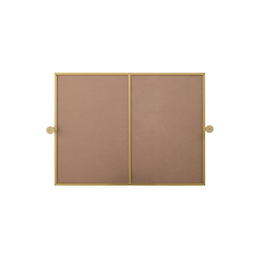 Amoura 40X30 Pivot Mirror In Brass. Picture 15