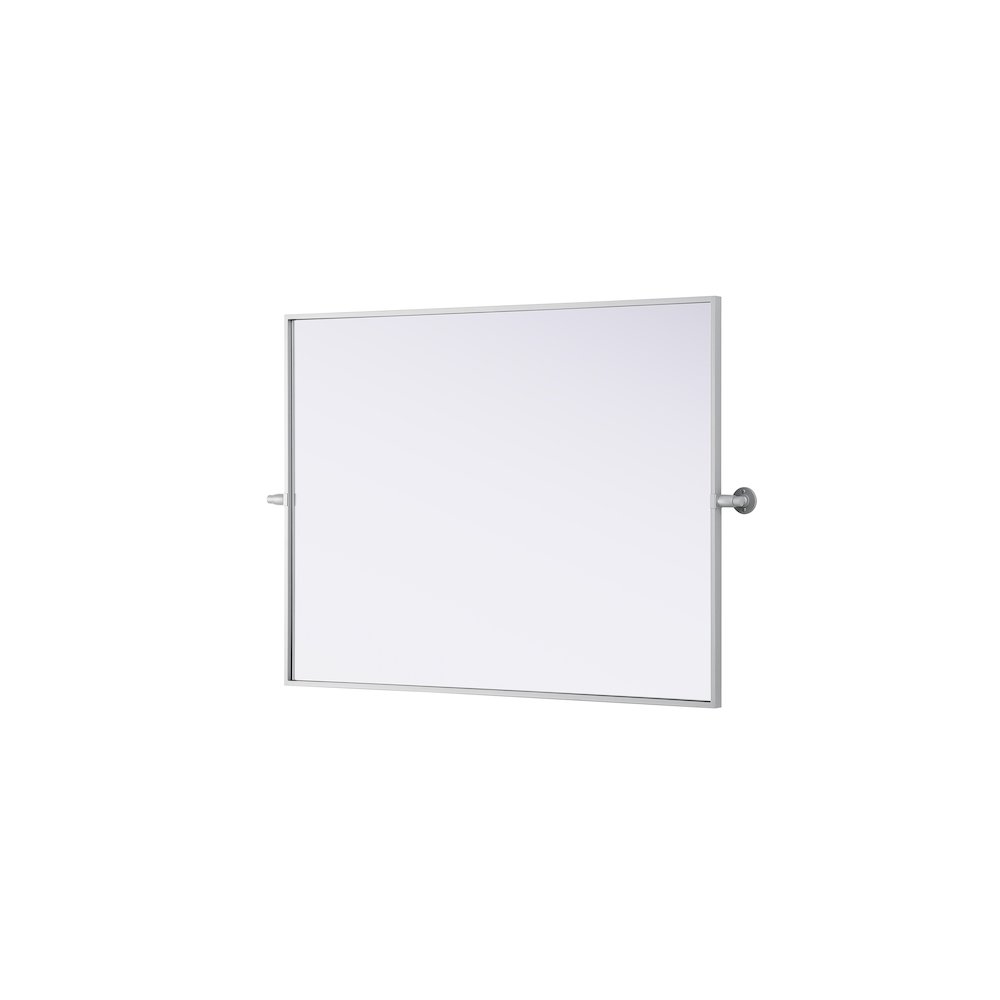 Amoura 40X30 Pivot Mirror In Silver. Picture 10