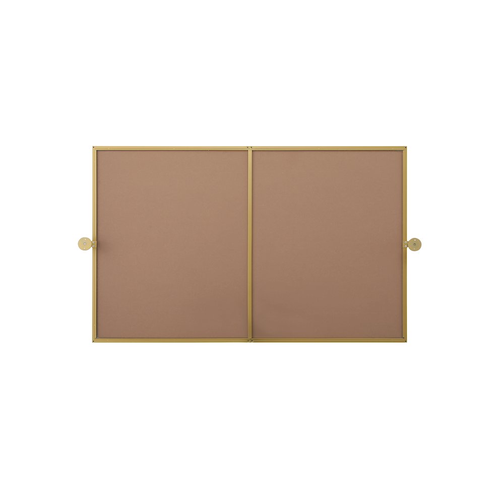 Amoura 48X30 Pivot Mirror In Brass. Picture 15