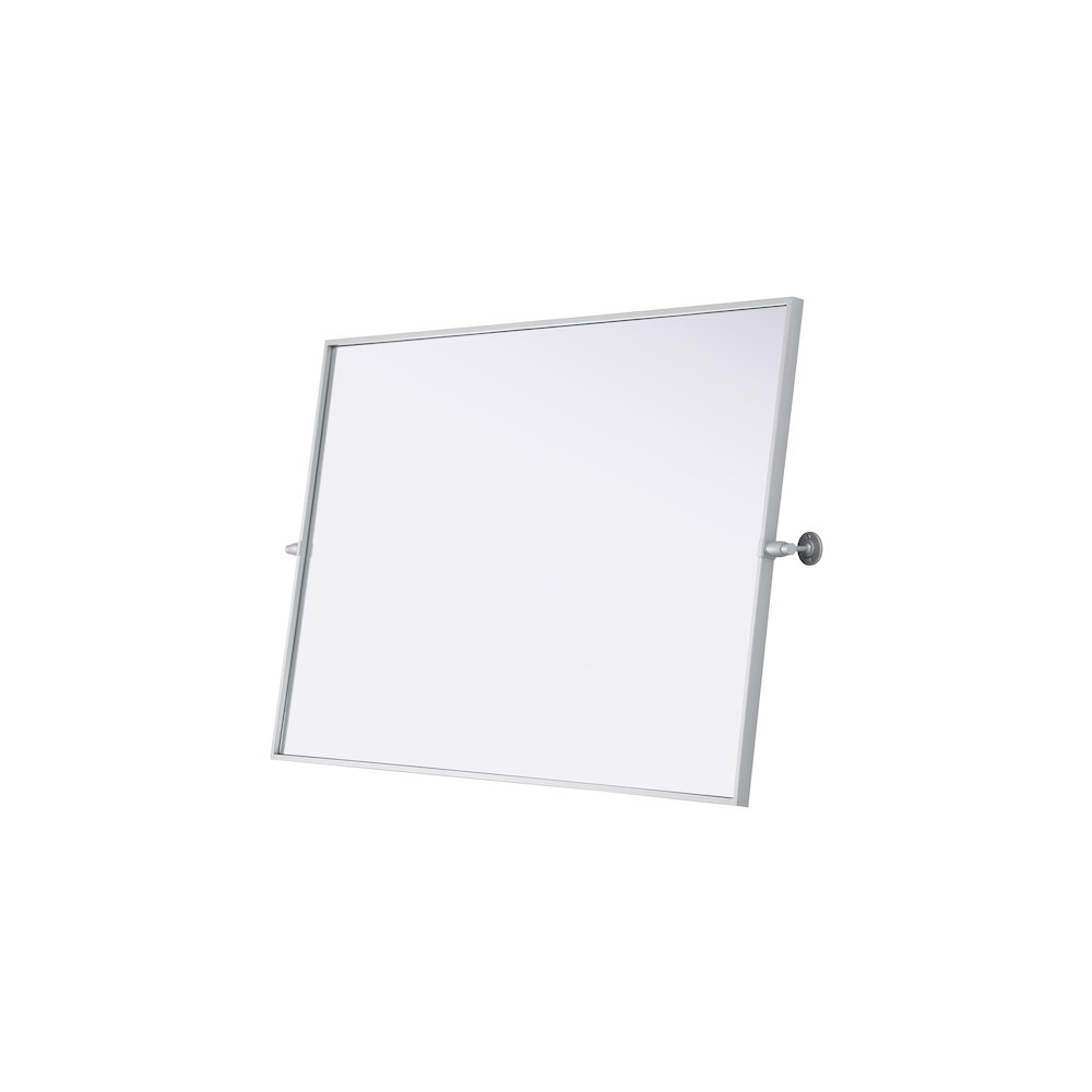 Amoura 48X30 Pivot Mirror In Silver. Picture 12