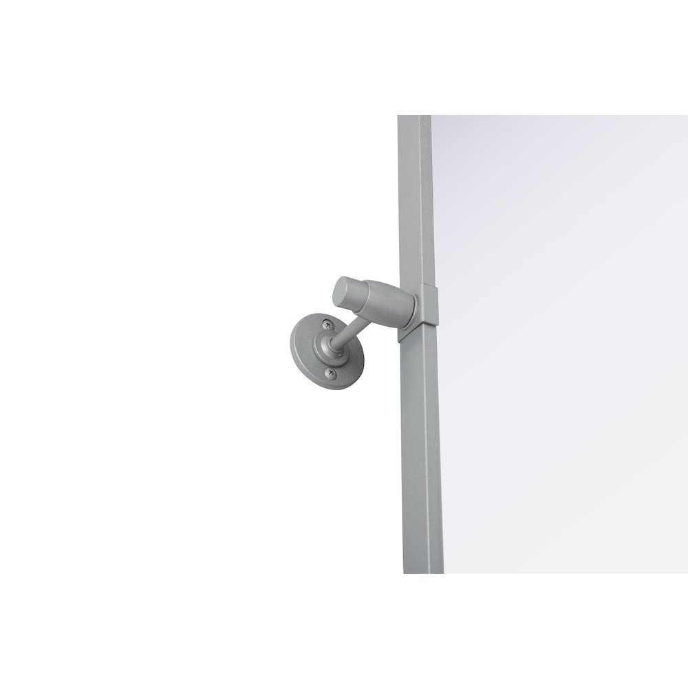 Amoura 48X30 Pivot Mirror In Silver. Picture 14