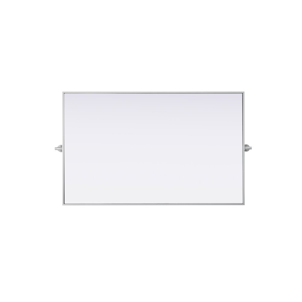 Amoura 48X30 Pivot Mirror In Silver. Picture 7