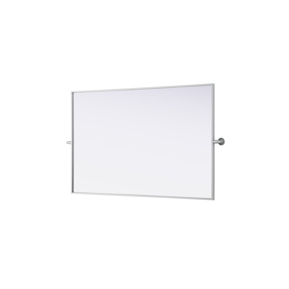 Amoura 48X30 Pivot Mirror In Silver. Picture 10