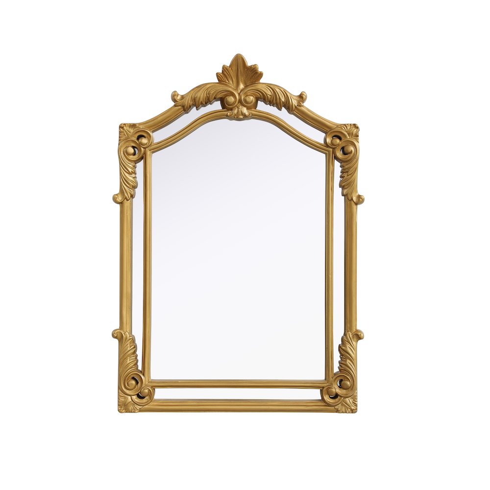 Madeline 25.5X36 Traditional Mirror In Gold Leaf. Picture 1