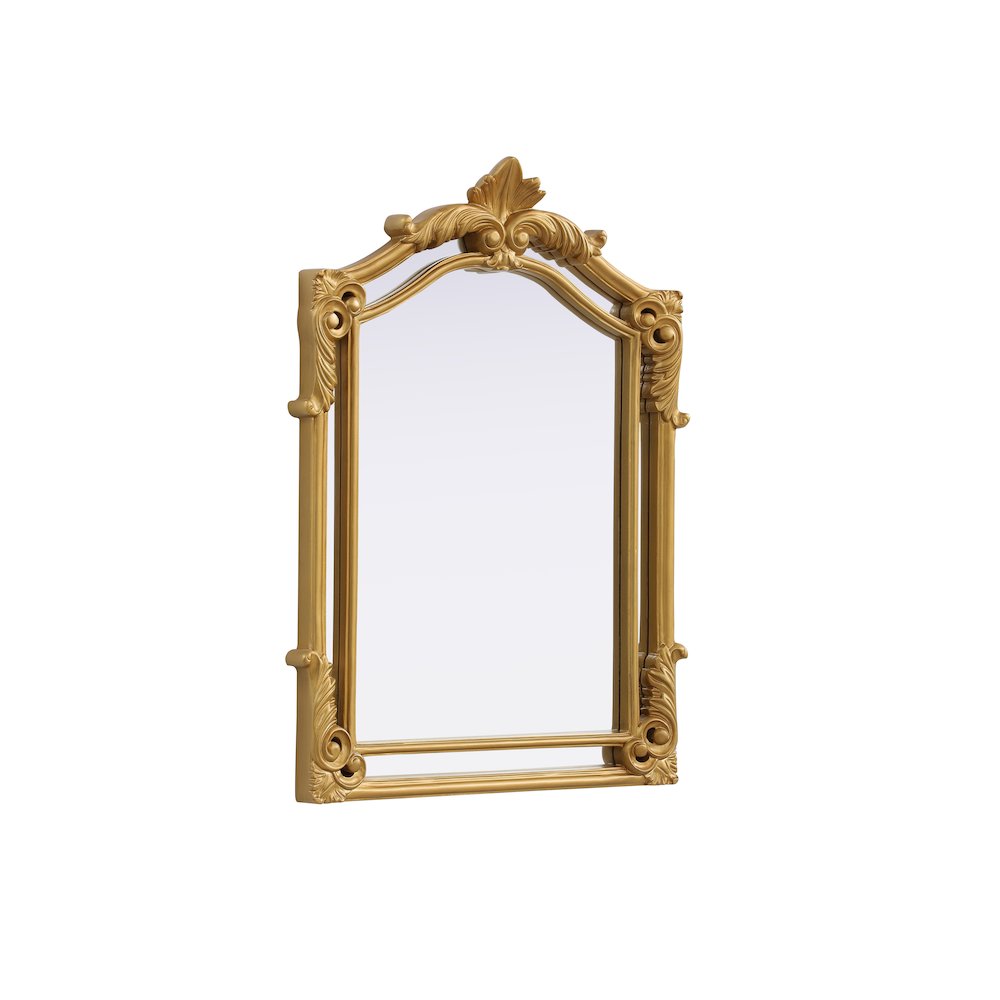 Madeline 25.5X36 Traditional Mirror In Gold Leaf. Picture 4