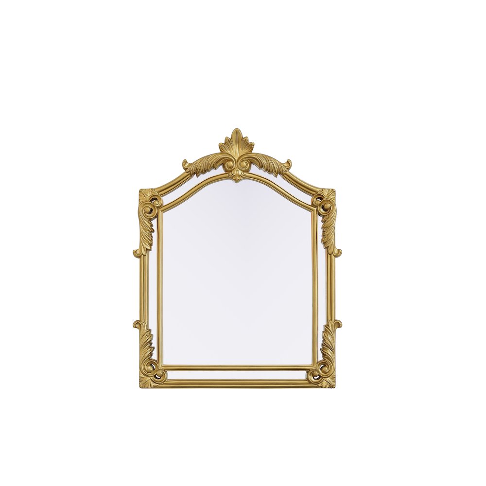 Madeline 25.5X40 Traditional Mirror In Gold Leaf. Picture 1