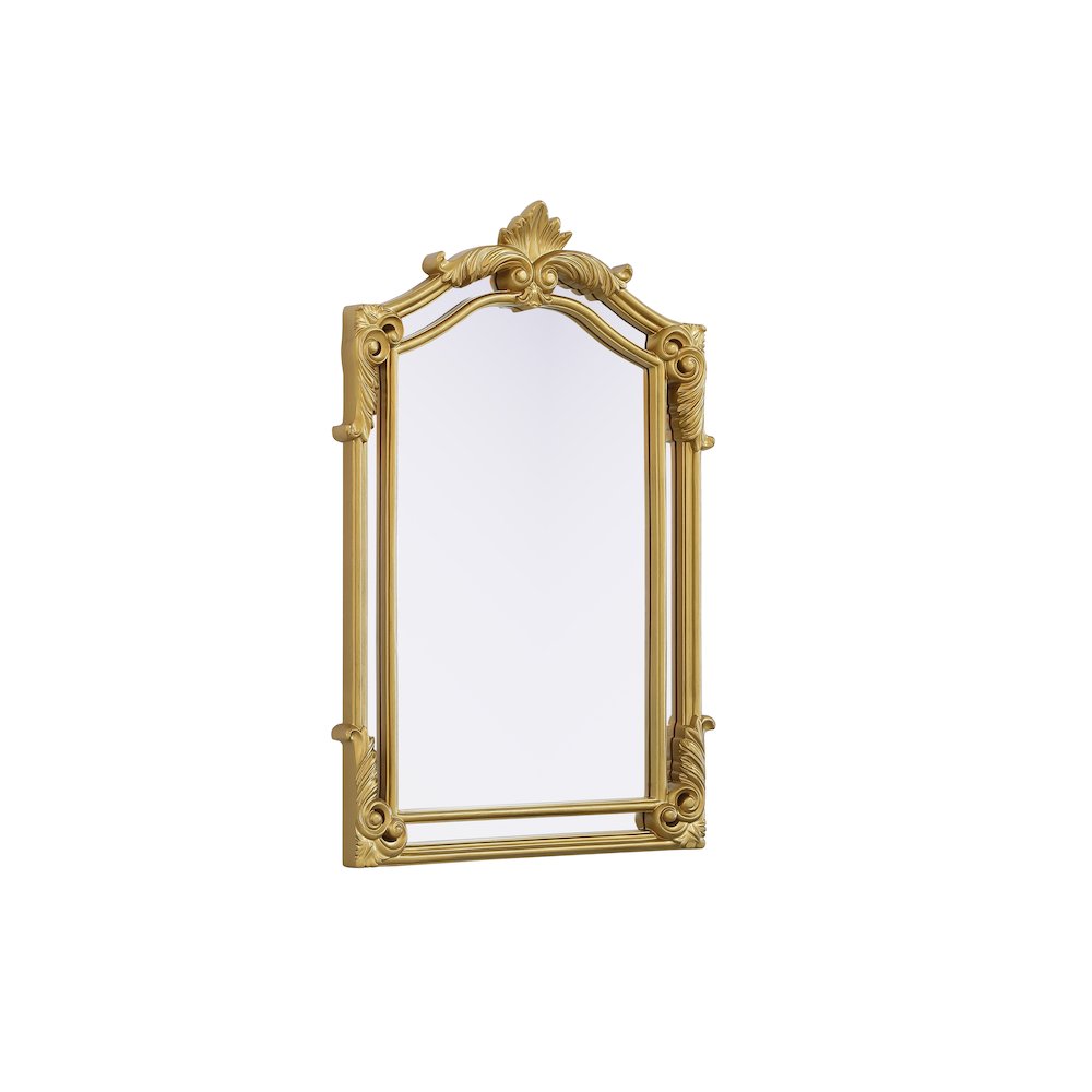 Madeline 28.5X36 Traditional Mirror In Gold Leaf. Picture 4