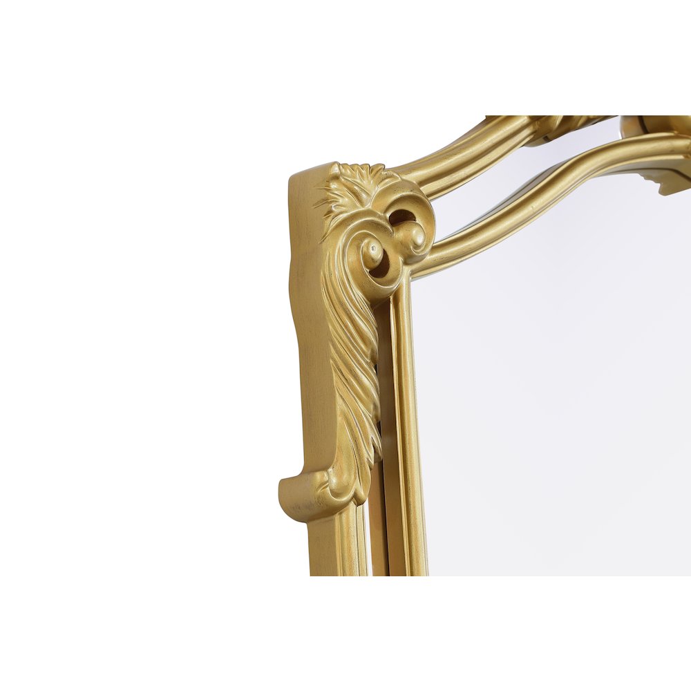 Madeline 28.5X36 Traditional Mirror In Gold Leaf. Picture 6