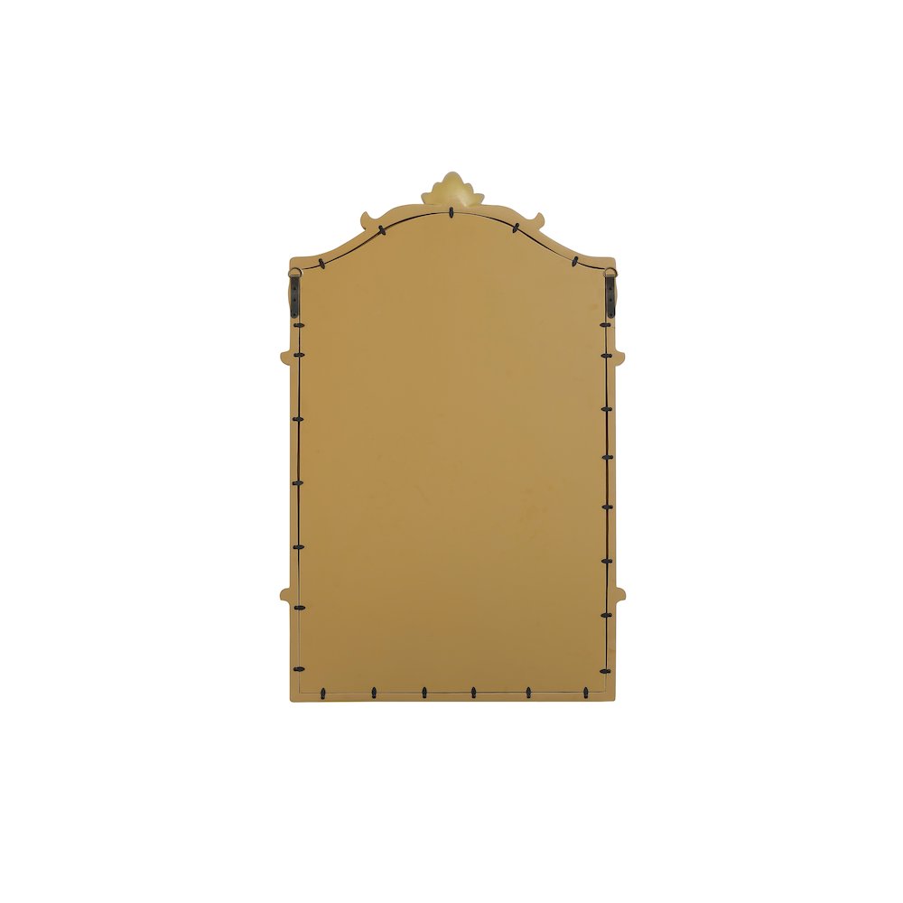 Madeline 28.5X36 Traditional Mirror In Gold Leaf. Picture 7