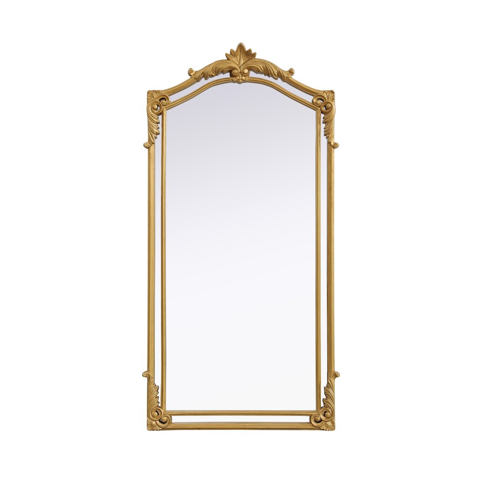 Madeline 33.5X66 Traditional Mirror In Gold Leaf. Picture 1