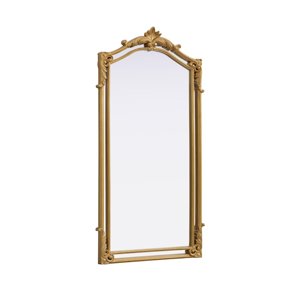 Madeline 33.5X66 Traditional Mirror In Gold Leaf. Picture 4