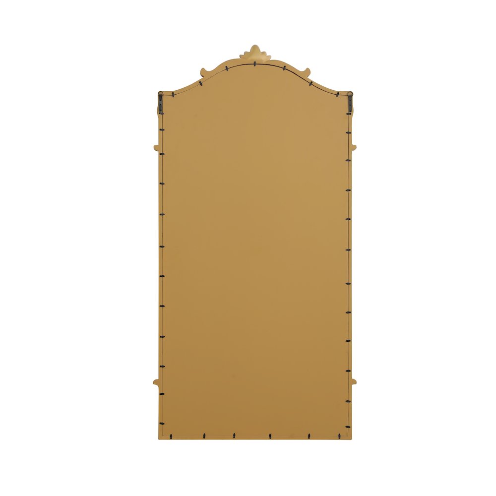 Madeline 33.5X66 Traditional Mirror In Gold Leaf. Picture 7
