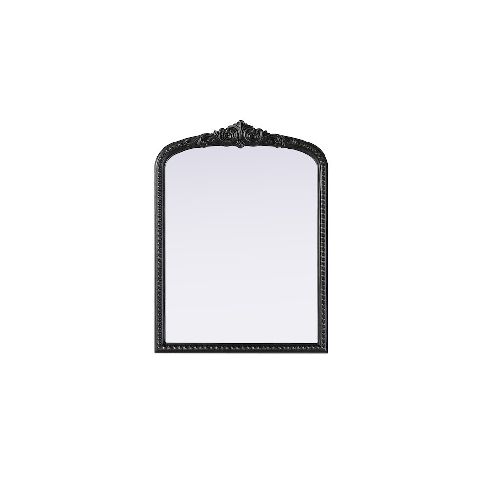 Naomi Vintage Resin Mirror 22x30 in Vintage Bronze. Picture 1