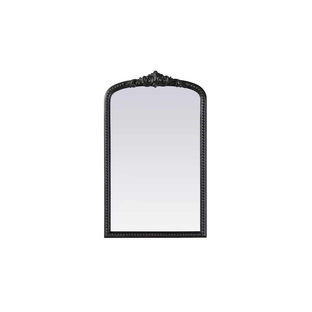 Naomi Vintage Resin Mirror 22x36 in Vintage Bronze. Picture 1