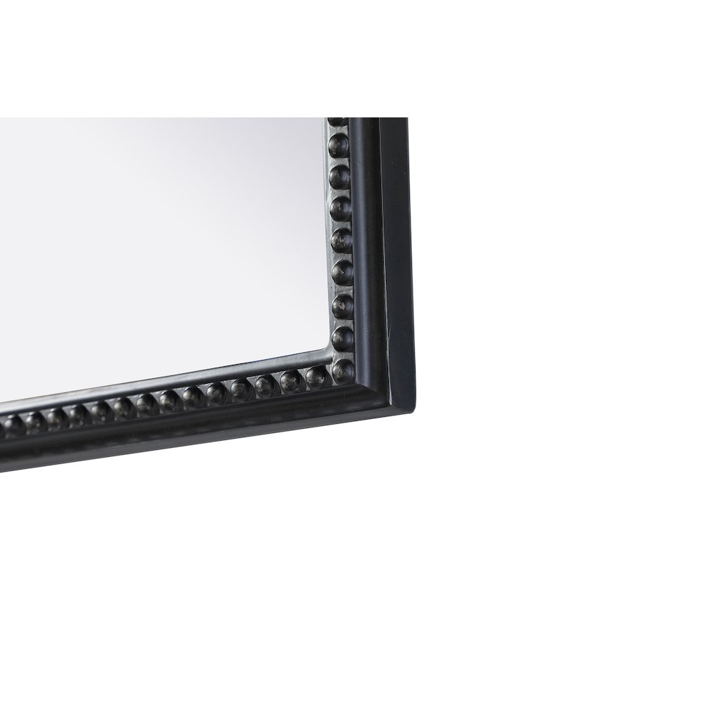 Naomi Vintage Resin Mirror 24x36 in Vintage Bronze. Picture 6