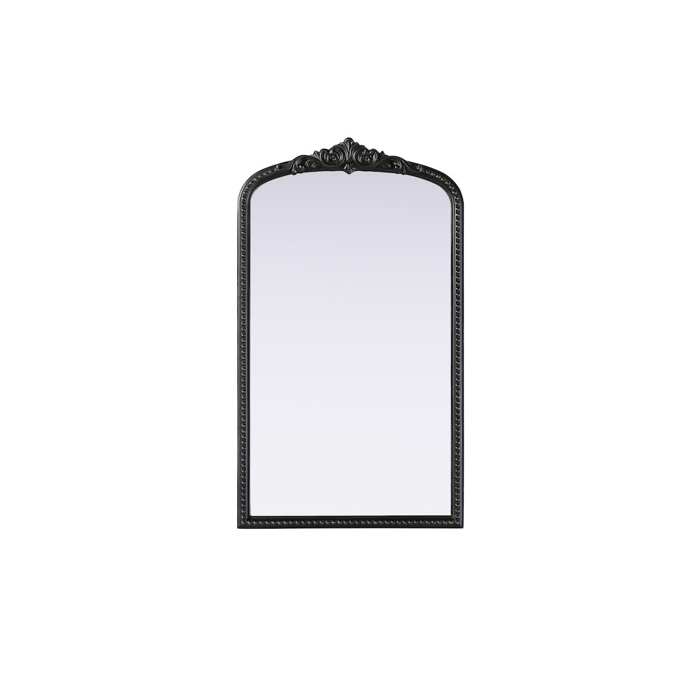 Naomi Vintage Resin Mirror 24x42 in Vintage Bronze. Picture 1