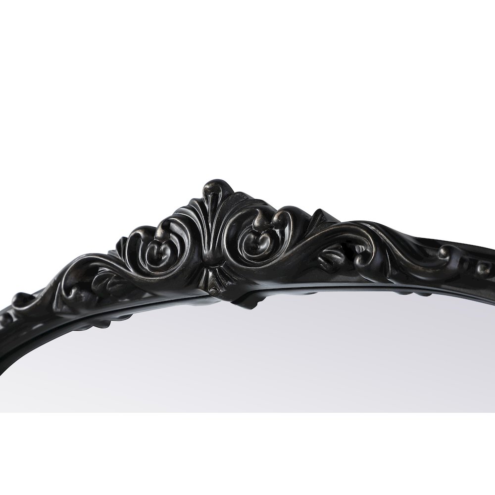 Naomi Vintage Resin Mirror 24x42 in Vintage Bronze. Picture 5
