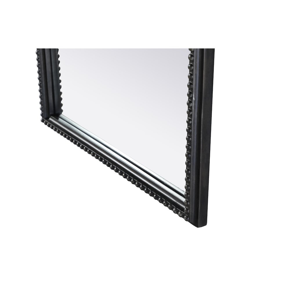 Naomi Vintage Resin Mirror 24x42 in Vintage Bronze. Picture 6