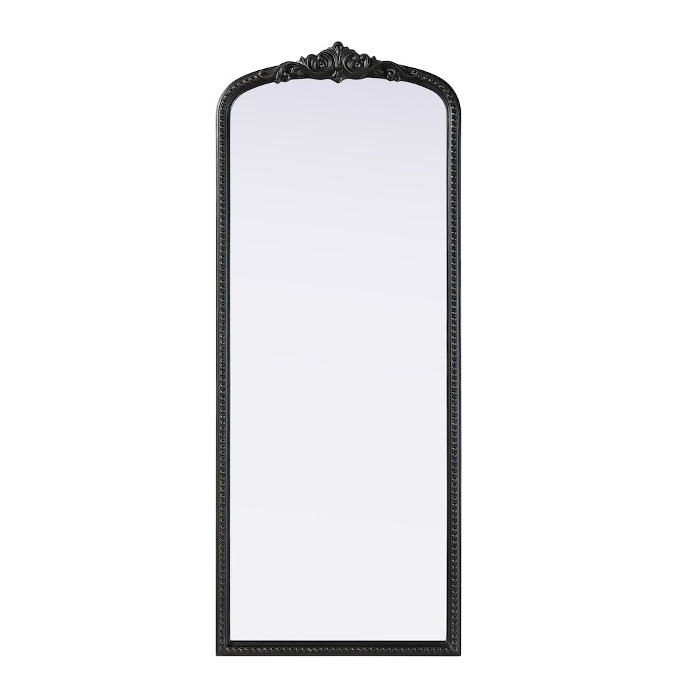 Naomi Vintage Resin Mirror 24x60 in Vintage Bronze. Picture 1
