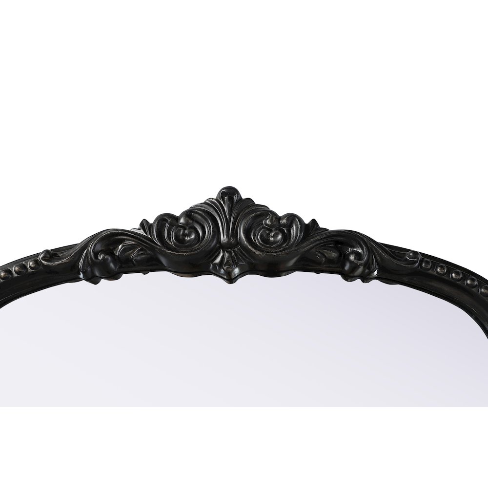 Naomi Vintage Resin Mirror 24x60 in Vintage Bronze. Picture 5