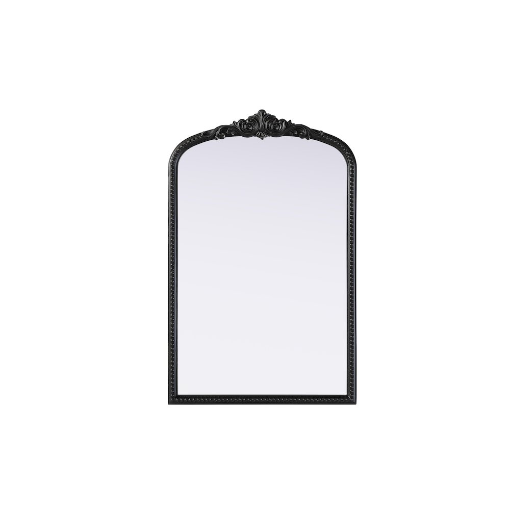 Naomi Vintage Resin Mirror 27x42 in Vintage Bronze. Picture 1