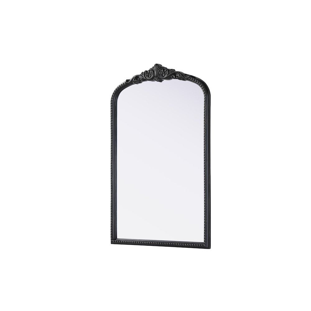 Naomi Vintage Resin Mirror 27x42 in Vintage Bronze. Picture 4