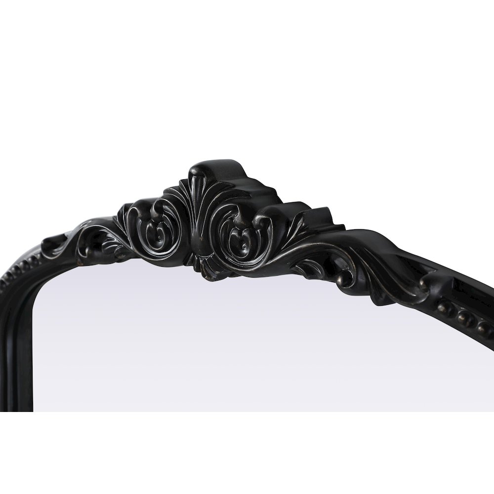 Naomi Vintage Resin Mirror 27x42 in Vintage Bronze. Picture 5