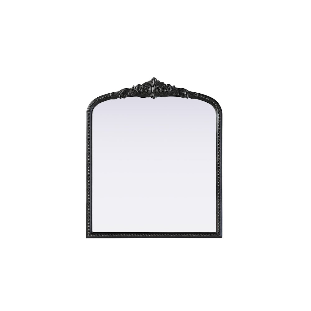 Naomi Vintage Resin Mirror 30x36 in Vintage Bronze. Picture 1