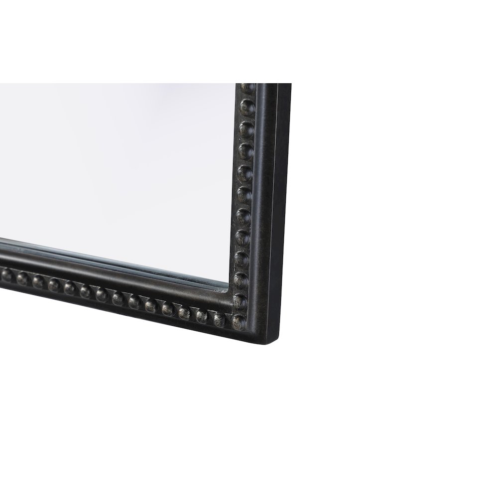 Naomi Vintage Resin Mirror 30x42 in Vintage Bronze. Picture 6