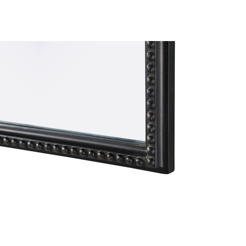 Naomi Vintage Resin Mirror 33x30 in Vintage Bronze. Picture 6