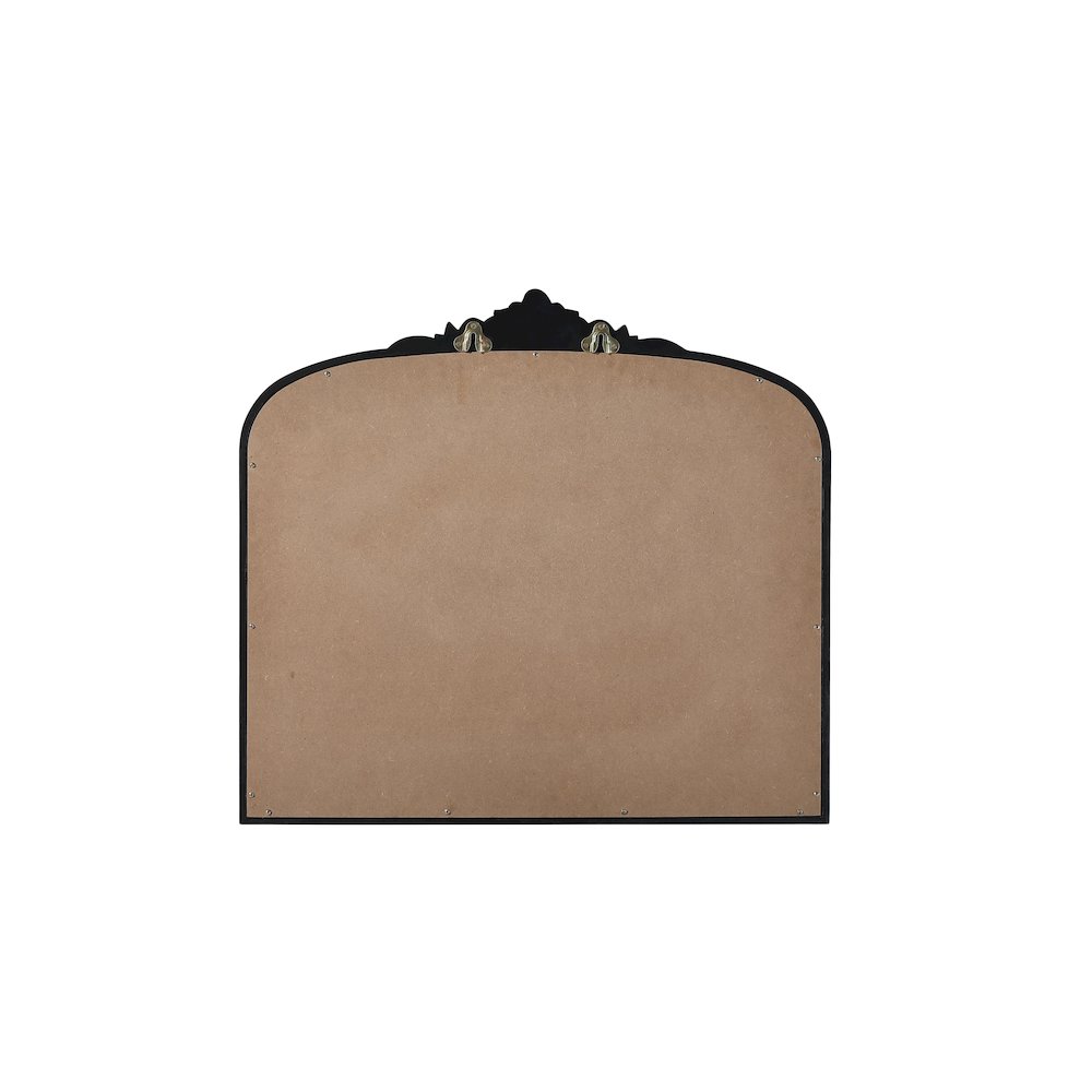 Naomi Vintage Resin Mirror 33x30 in Vintage Bronze. Picture 7