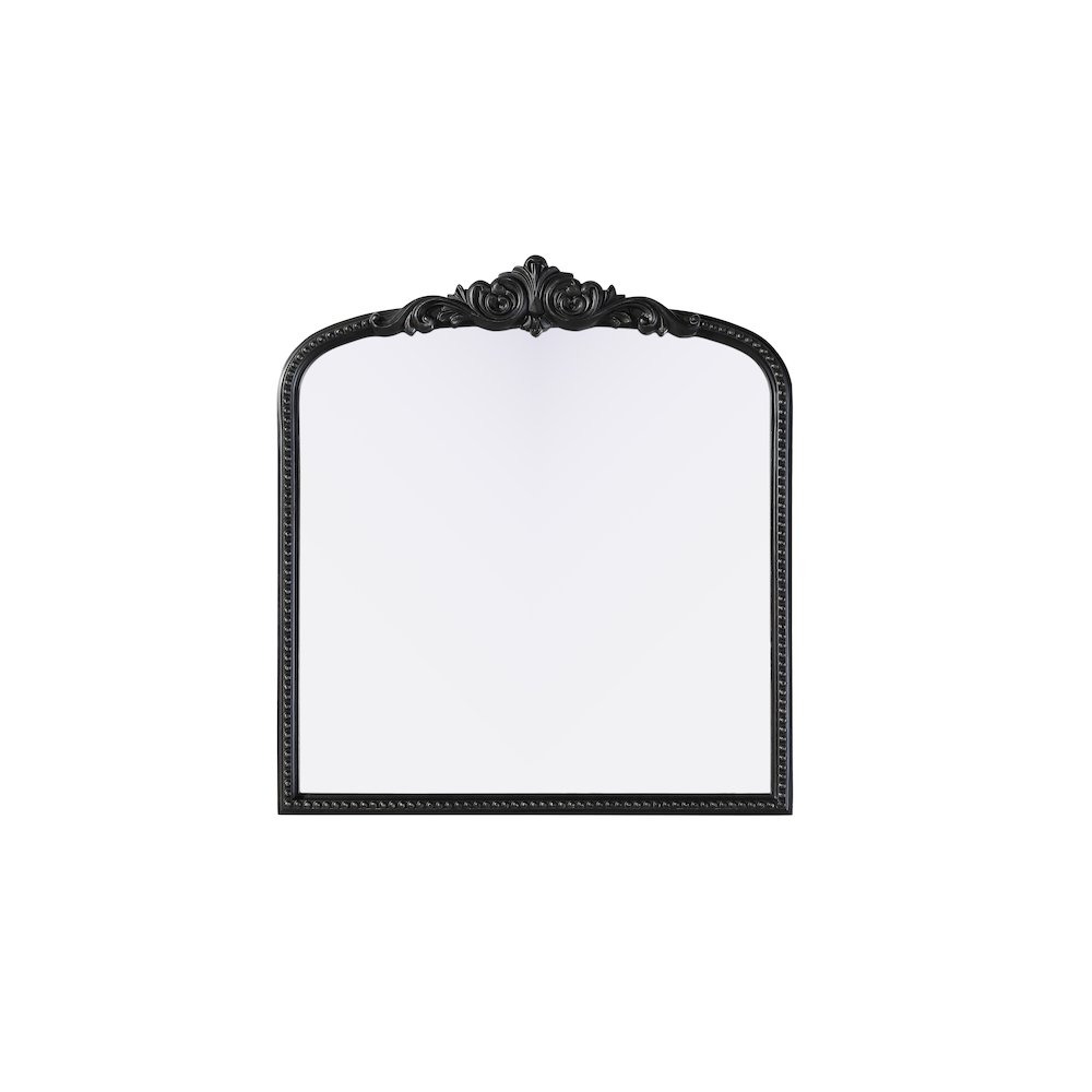 Naomi Vintage Resin Mirror 33x36 in Vintage Bronze. Picture 1