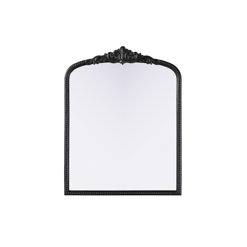 Naomi Vintage Resin Mirror 33x42 in Vintage Bronze. Picture 1
